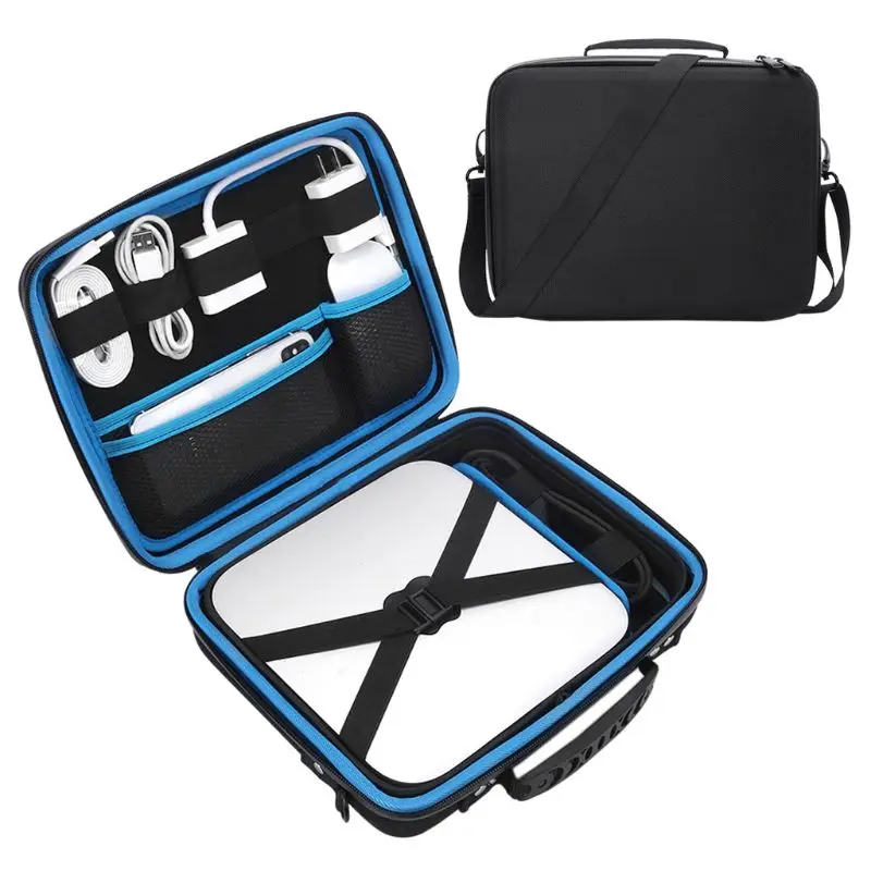 EVA Hard Carry Handbag Protection Storage Shoulder Bag With Strap For M-A-C Mini Accessories-5