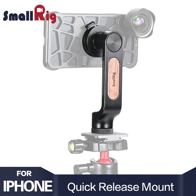 

SmallRig Mobile Phone Head For Vlog Video Mount Vlogging Rig Can Roating 360 Degree With 1/4 , 3 8 Thread Holes 2380