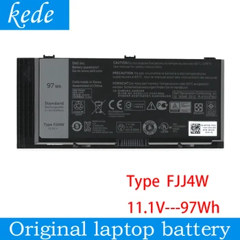 Kede oryginalny FJJ4W laptop bateria do Dell precyzja M4800 M4600 M4700 M6600 M6700 M6800 N71FM FV993 T3NT1 PG6RC R7PND 97WH tanie i dobre opinie Li-ion 9 Komórki Dell(ru) 11 1V