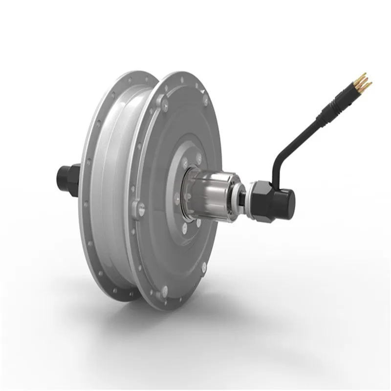 Высокая эффективность 48v 500w кассета двигатель, мотор для центрального движения задний привод двигателя - Цвет: silver cassette