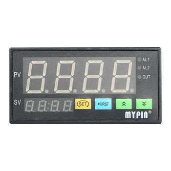 

New Multi-functional Digital LED programmable Sensor Meter current voltage tester + 2 Relay Alarm Output 0~10V/4~20mA/0~75mV Inp