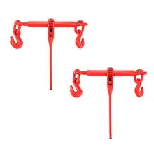 2 шт. храповой рычаг нагрузки связующий 5/16-3/" цепной крюк связать вниз такелажное оборудование