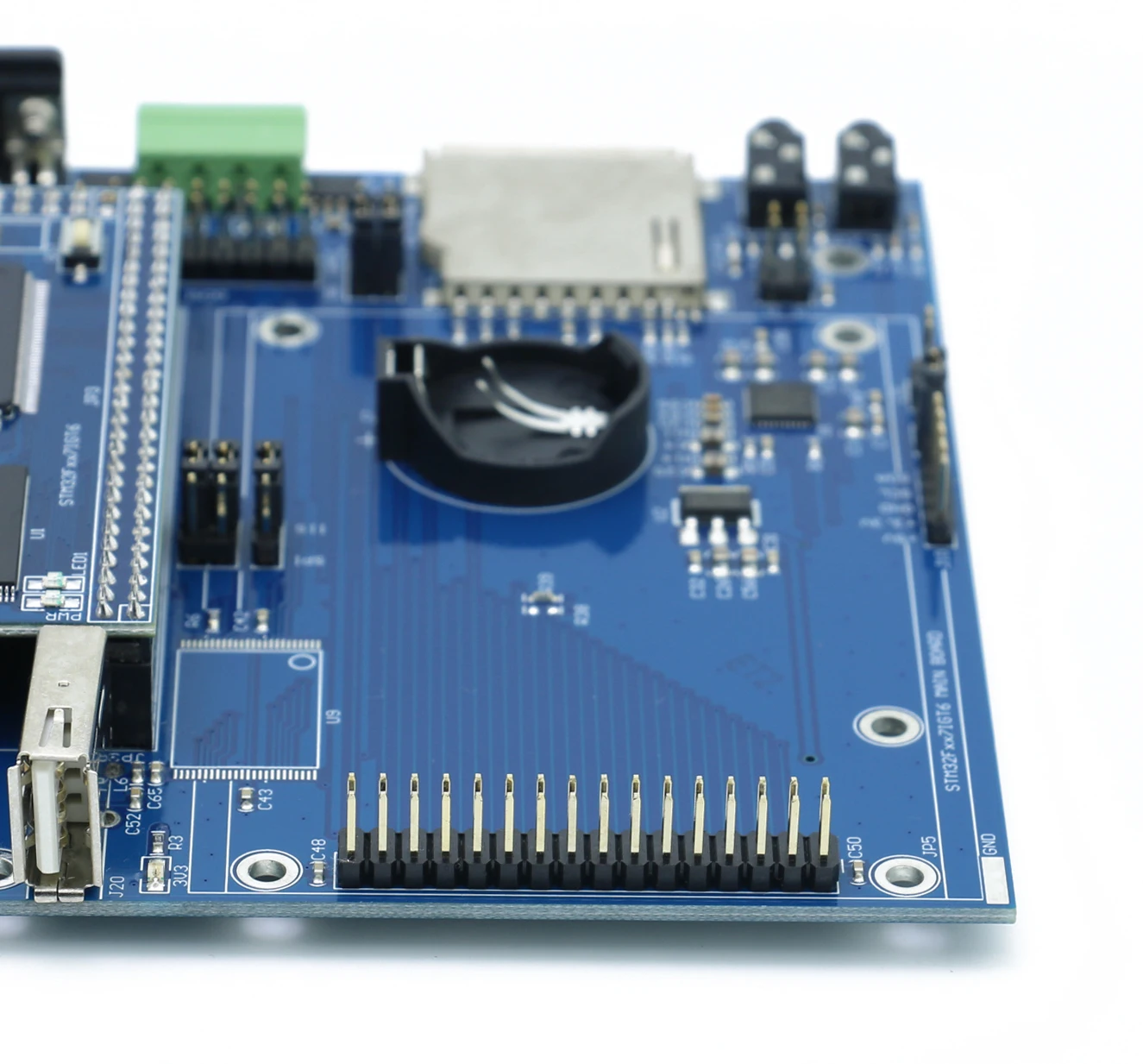 STM32F407IGT6 разработка объединительная плата+ основная плата аудио USB высокая скорость Master-slave SRAM NAND