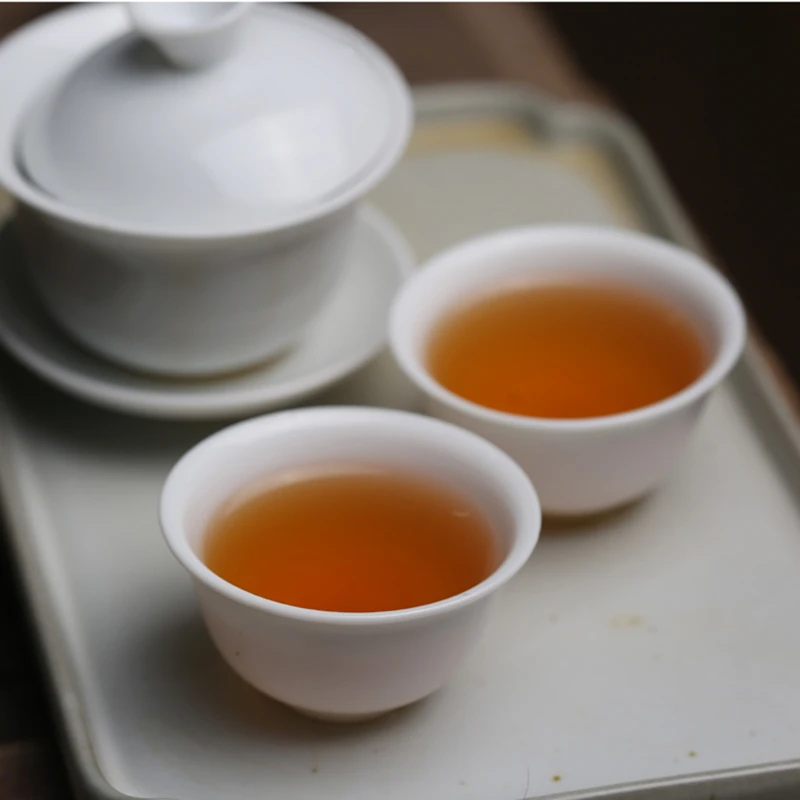 Tea set Mini 60ml Gaiwan For Tea Solid White Porcelain Tureen With Lid Teaware Travel Kung Fu Tea Set Chinese Cup Bowls Small Chawan