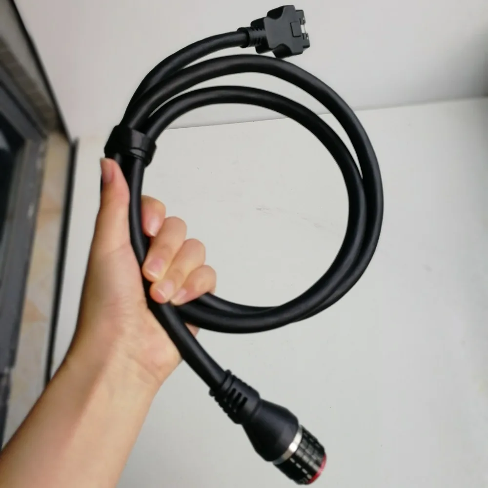 

Best quality Icom A2 Main Cable For Bmw A2 Diagnosis Tool Interface OBD2 cable 16pin to 19pin diameter 12mm, length 1.5m