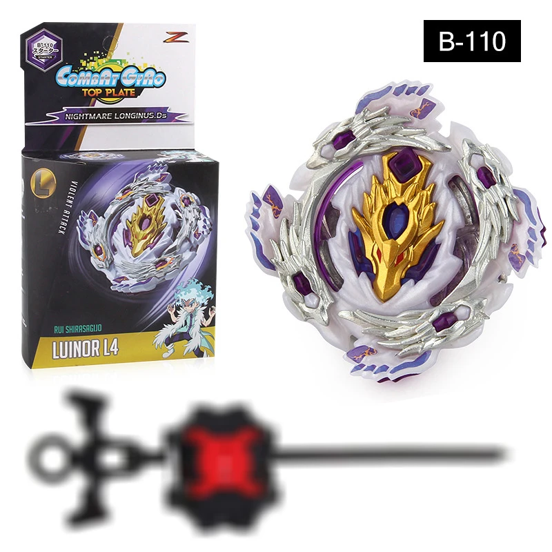 Bey Battle Blade Boy Toy Blade Burst GT Gyro Launcher, рождественский подарок, детские игрушки, набор, вращающиеся топы, тупи, металл, Fusion Evolution - Цвет: B-110