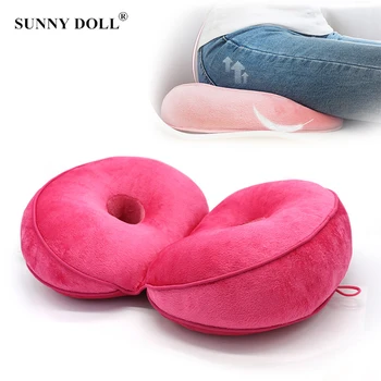 

Multifunctional Dual Comfort Seat Cushion Memory Foam of Hip Lift Seat Cushion Beautiful Butt Latex Seat Cushion/Back Cushion