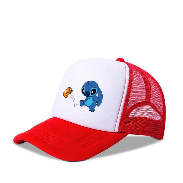 Disney-Ensemble bonnet et écharpe CAN o Stitch pour enfants, sweat-shirt  pour enfants, casquette bébé fille, automne, hiver - AliExpress