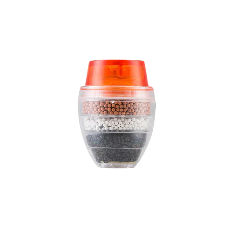 5 שכבות מופעל מטהר פחמן מים מופעל מטהר ברז אמבטיה מסנן הר מסנן כלי טיהור לשימוש ביתי