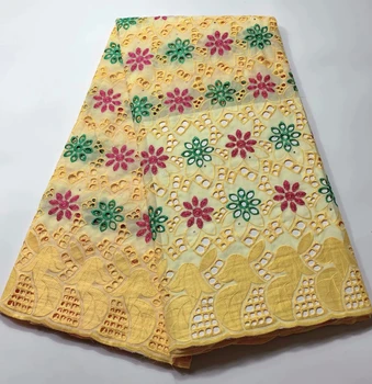 

Embroidery Switzerland Nigeria High-Quality African Dry In Switzerland Fabric Cotton African Swiss Lace Fabric For Party