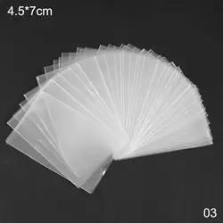 Transparent Card Sleeves - Premium Protector Bags for Game and Tarot Cards, 100 - Pack (45 70mm)