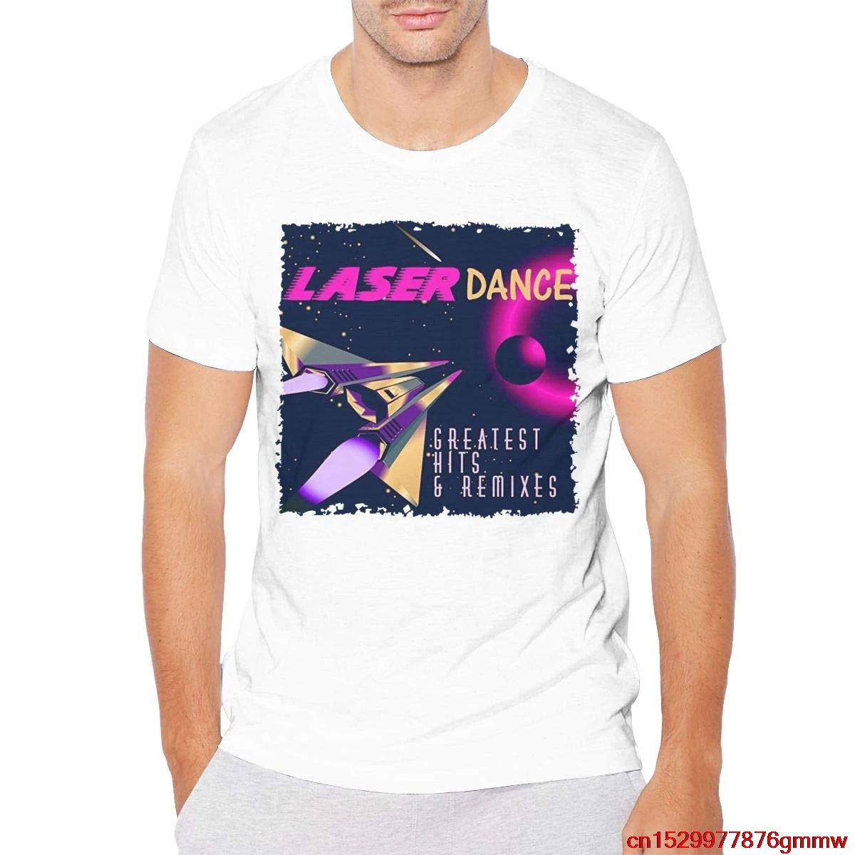 FGHFG Laserdance Greatest Hits Men's Short Sleeve Round Neck Summer TFGHFG Shirt Comfortable Unisex men women t shirt | Мужская