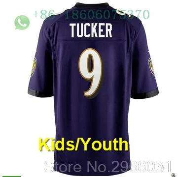 Baltimore A+++ качественная Детская Молодежная Футболка Lamar Jackson 8 Hayden Hurst 81 Рэй Льюис 52 Джастин Такер 9 Hayden Hurst 81 - Цвет: for kids youth