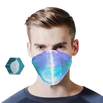 

Anti-dust Protective gear Flashing LED Colorful Luminous Men/ Women Light Up Favors For Raves/ Parties/ Carnival/ Masquerade