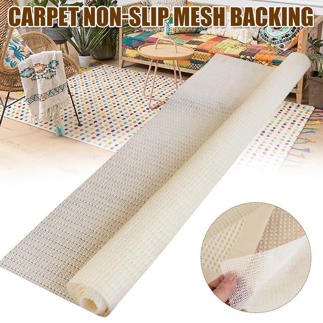 Reusable Non Anti Slip Grip Mat Roll Rug Grip Kitchen Cupboard Rubber  Drawer Liner Mat PVC Home Textile Mesh Pads Home Decor - AliExpress