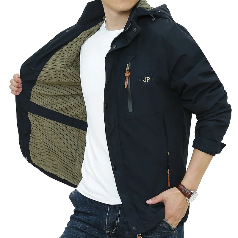 Men's Winter Cashmere Waterproof Jacket Outdoor Sports Warm Brand Jacket Mountaineering Camping Camping Mountaineering Skii