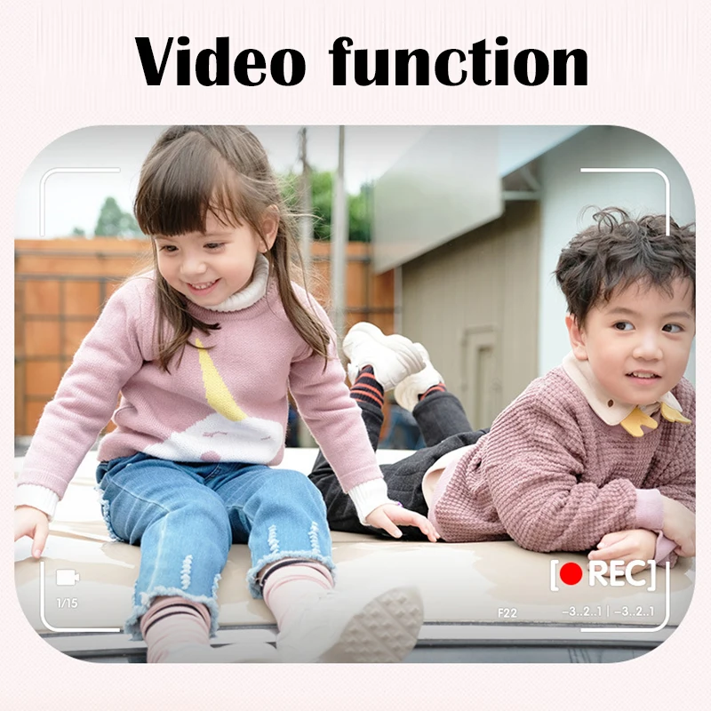 Children Mini Camera Kids Educational Toys for Children Baby Gifts Birthday Gift Digital Camera 2400P Projection Video Camera