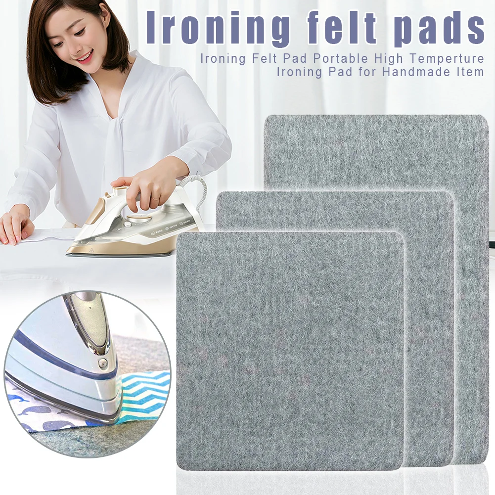 12X18‘’ Ironing Felt Pad Easy Press Ironing Mat New Zealand Wool Pressing Mat