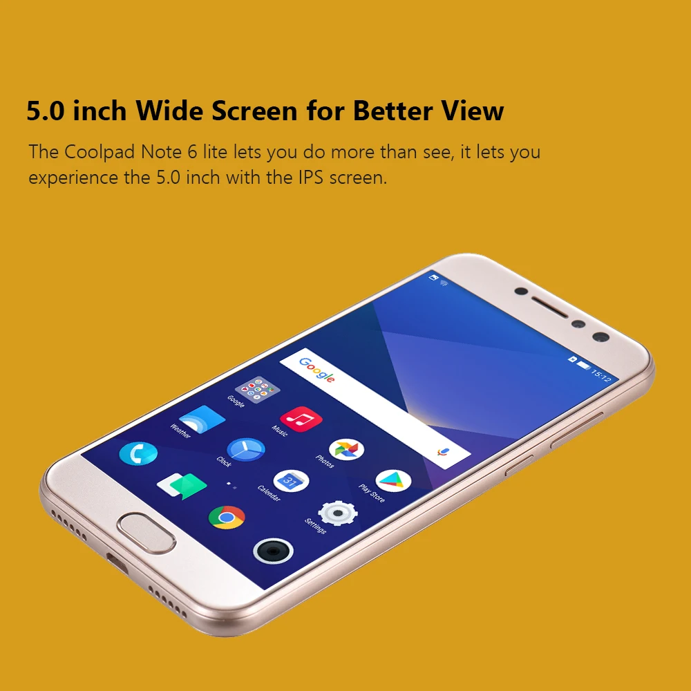 Coolpad примечание 6 Lite 4G, мобильный телефон с функцией 5-дюймовый HD Дисплей Android 7,1 3 Гб оперативной памяти, Оперативная память+ 32 ГБ Встроенная память 13MP 8MP 2500mAh смартфон с отпечатками пальцев