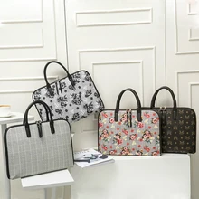 Деловой портфель, повседневные кожаные сумки через плечо, сумка для компьютера, ноутбука, женские дорожные сумки, Офисные Сумки для ноутбуков