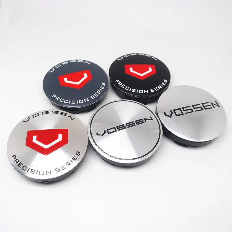 

4pcs 56mm Vossen Wheel Center Hub Cap Universal Rims Protective Cover Replacement Hubcaps For Ford Car Styling