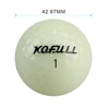 KOFULL 6Pcs Luminous Light Up LED Golf Balls Glow In The Dark Practice Night Gift ► Photo 2/6