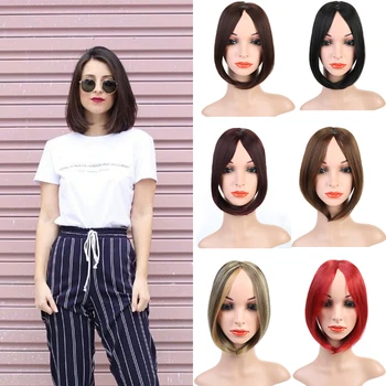 

DIANQI fashion long bangs synthetic invisible natural bangs clip-in hair bangs extensions for girls hair pieces