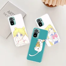 

Beautiful S-Sailor Moon Phone Case For Xiaomi Note 10 Pro Mi 11 Lite 11i 10T 9 9T 8 X3 X2 F3 F2 CC9E 6X 5X A1 A2 A3 Cover
