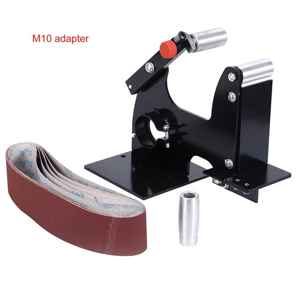 

50mm Angle Grinder Belt Sander Attachment Metal Wood Sanding Belt Adapter for Sanding Machine Grinding Polishing Machine
