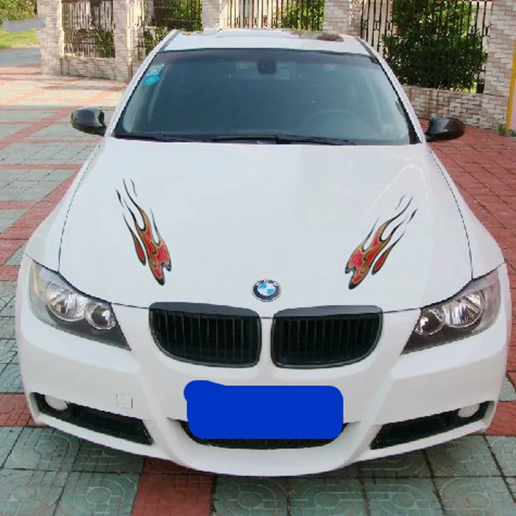 Поперечная граница для AliExpress крутая наклейка на автомобиль бампер наклейка s чехол с черепом царапина стикер автомобиля череп наклейка "ожерелье"