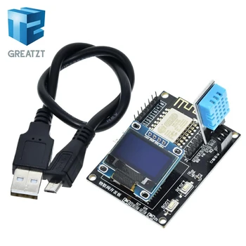 

ESP8266 Weather Station DIY Kit IOT Starter Kits for Arduino with 0.96 OLED Display D1 MINI Wireless WIFI Bluetooth Module