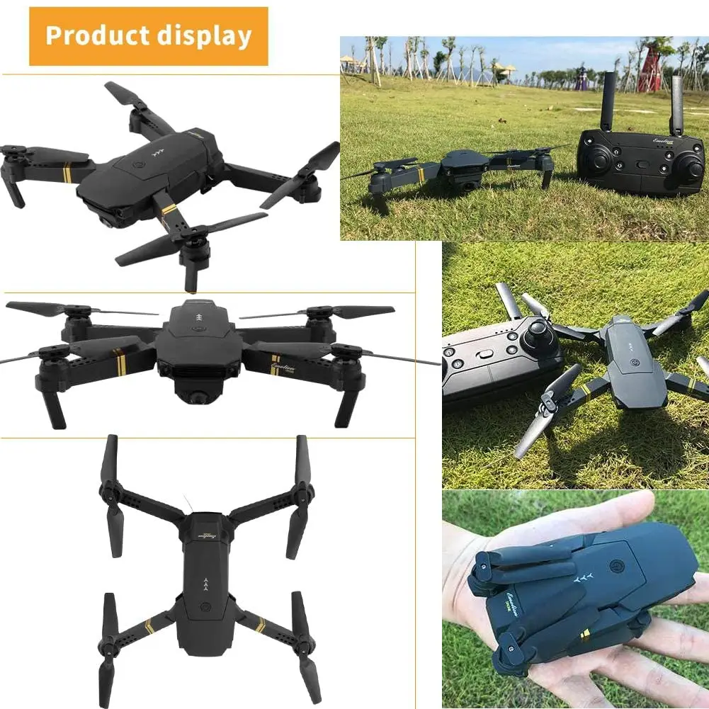 Mini Drone 4K FPV WIFI Single Camera Drone Profissional 50X Zoom Modular Battery RC Quadcopter Altitude Hold Dron Vs E58