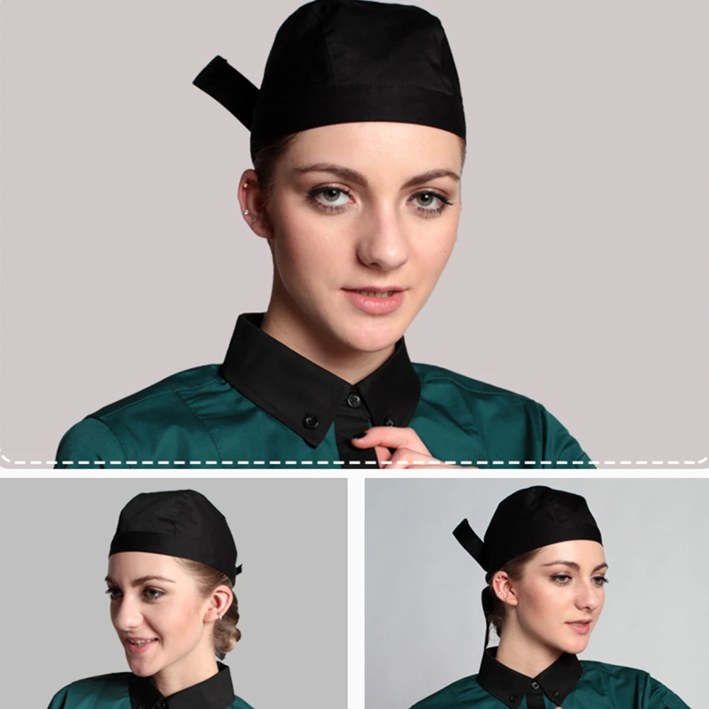 New Unisex Wholesale Top Chef Pirate Hat Waiter Hats Hotel Restaurant