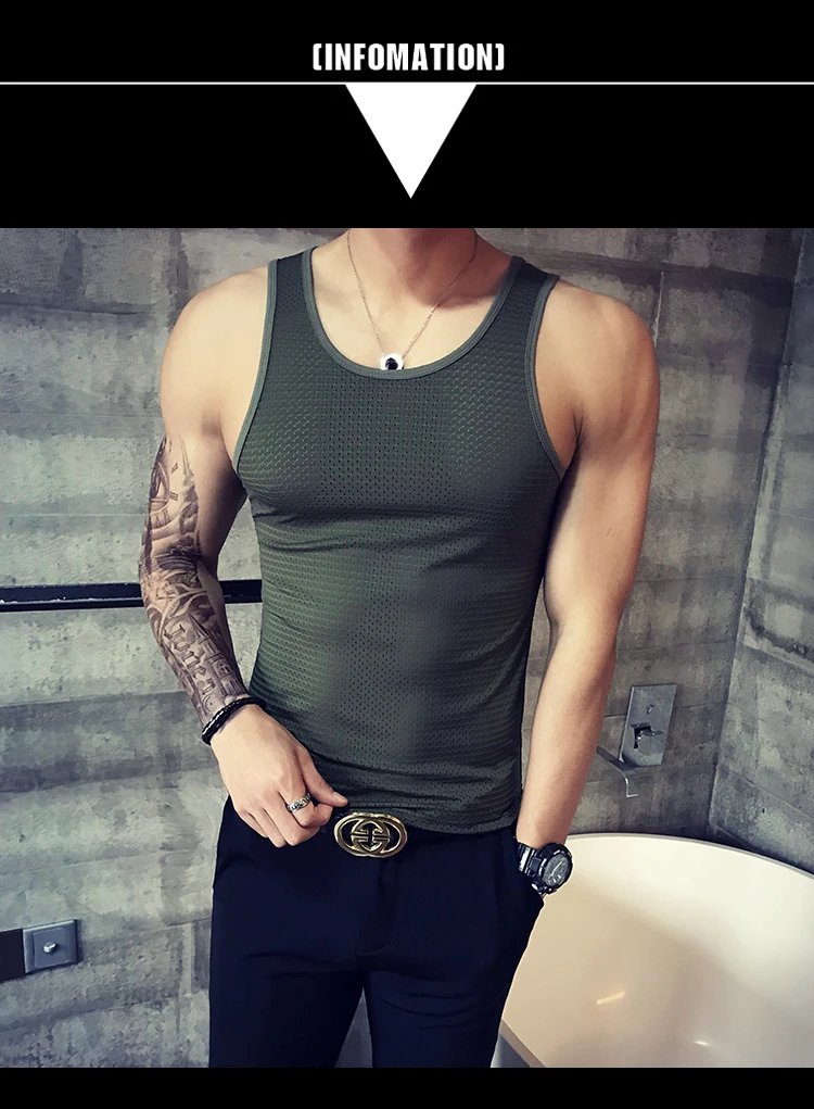 Топ на бретелях Kleur Mannen Zomer Mode Sportscholen Merk Singlet Canotte для бодибилдинга фитнес-спиер Jongens Mouwloze Debardeur Homme