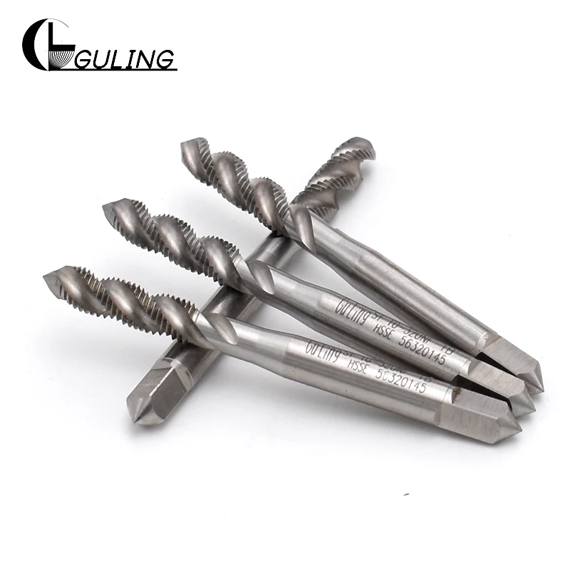 GULING озтосиб STI нажмите UNC UNF спиралевидные краны UNC2-56 4-40 6-32 8-32, 10-24 10-32 1/4-20 1/4-28