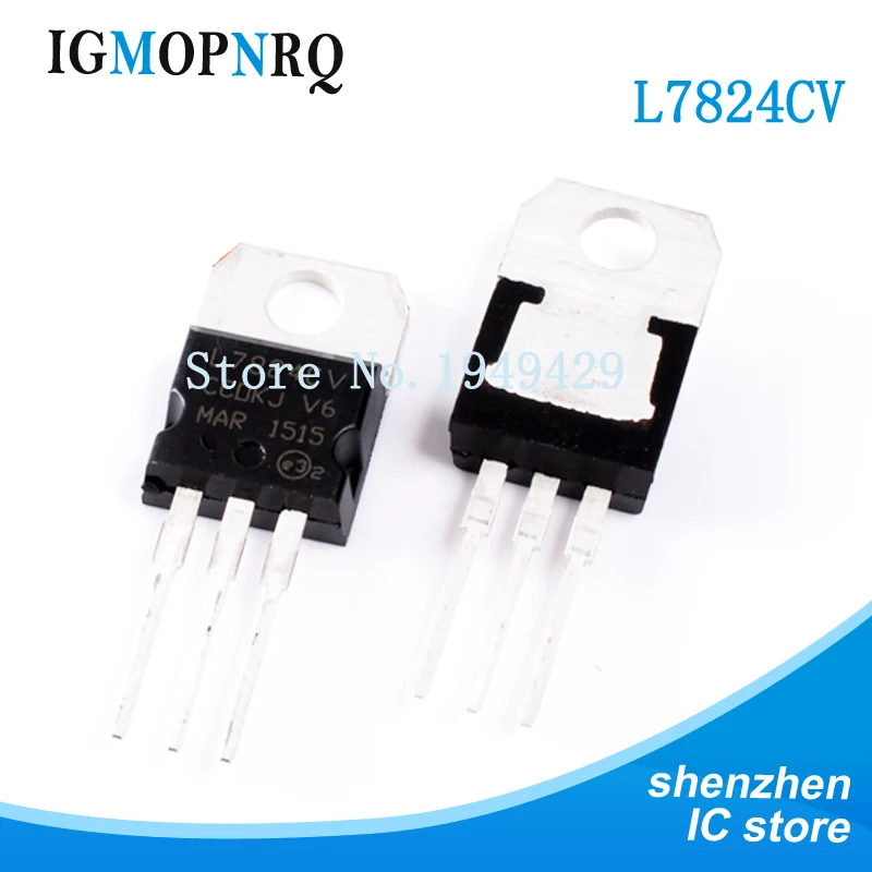 Other Integrated Circuits Business & Industrial 10 pcs L7824 LM7824 ...