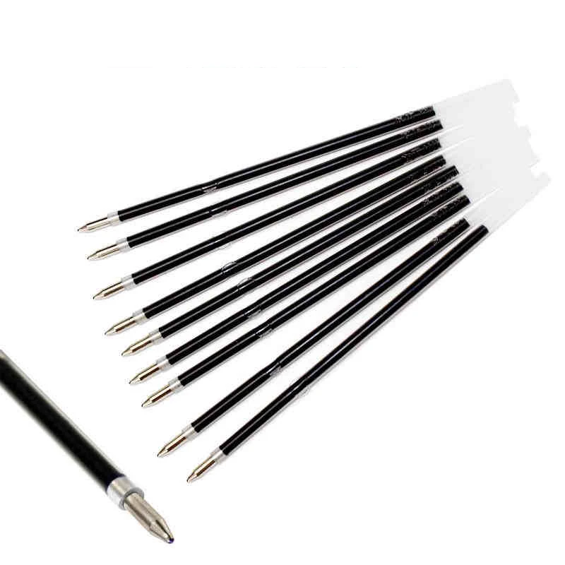 20Pcs/Set Ballpoint Pen Refill Black Red Blue Colors