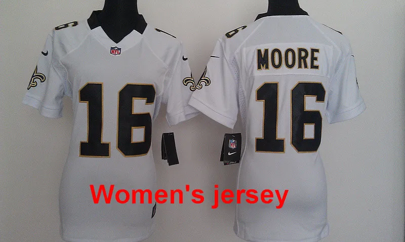 12 A+++ женские сшитые футболки New Orleans s ladies 9 Drew Brees 80 Jimmy Graham 10 Brandin Cooks 43 Darren Sproles - Цвет: 12