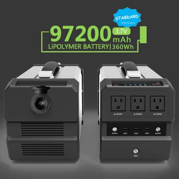 

HOT Selling Factory Direct Offer 360Wh 97200mAh Large Capacity Power Bank Power Station For Christmas Party Activity