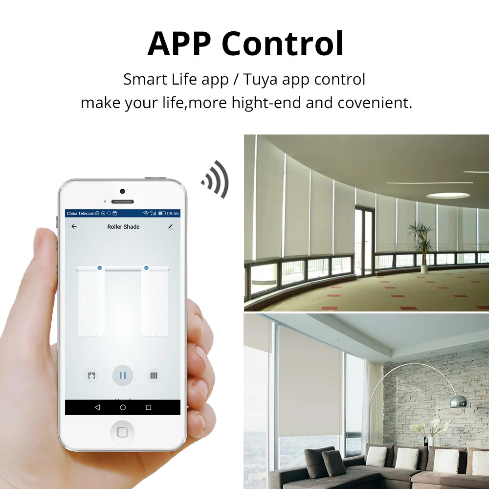 automatic shades google home