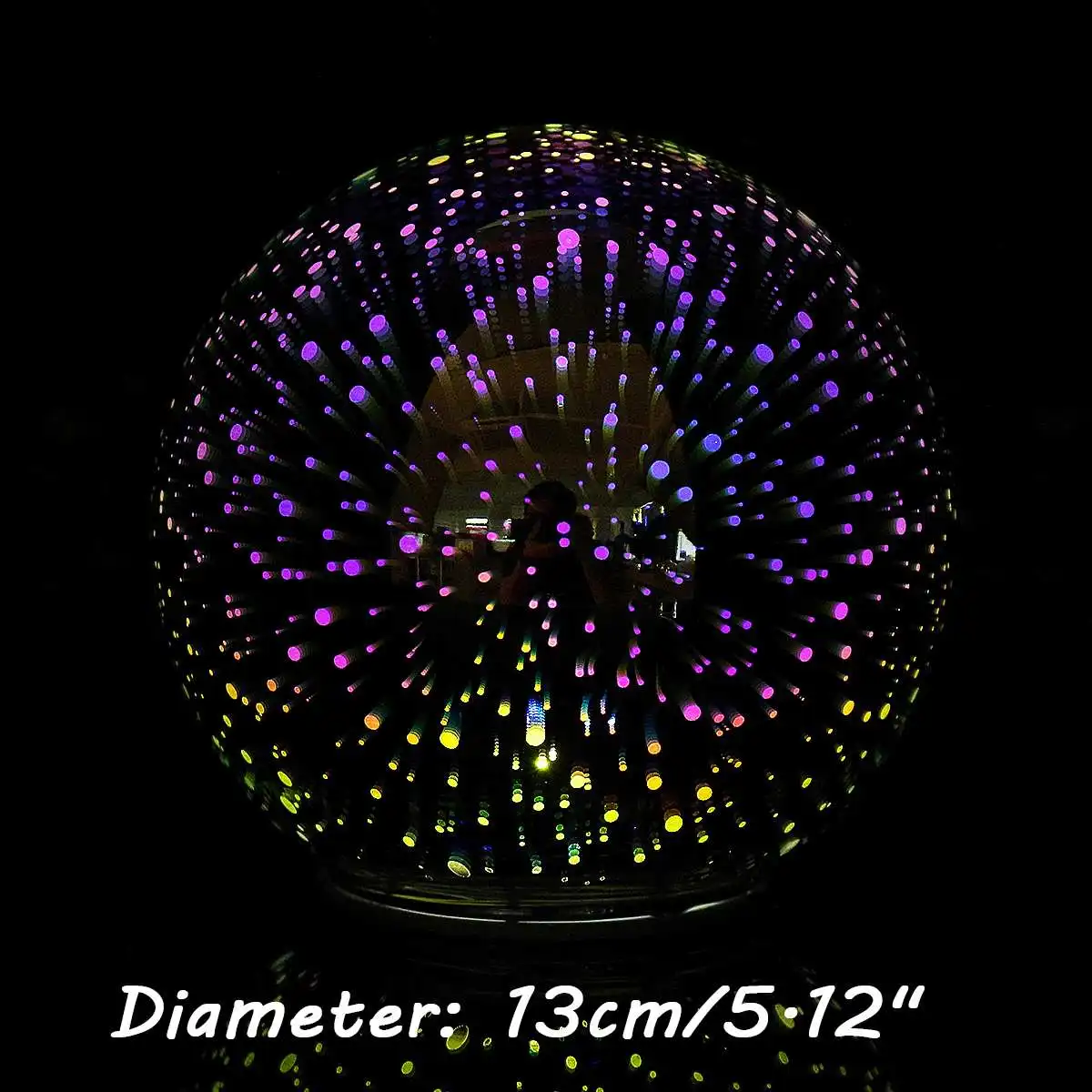 firework 13cm 3D ночник Звездное небо Проектор стекло светодиодный ночник поддержка настройка времени СВЕТОДИОДНЫЙ Ночник Новинка свет для детской спальни Декор - Испускаемый цвет: firework 13cm