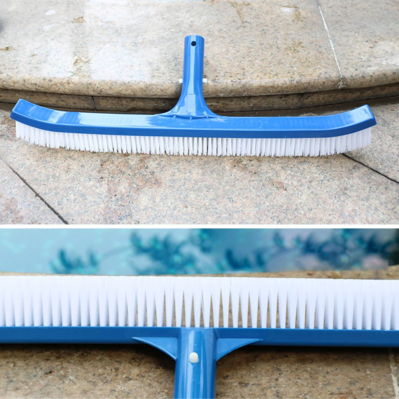 Swimming Pool Brush Outdoor Durable Pool Cleaner Vacuum Algae Cleaning Brush Head