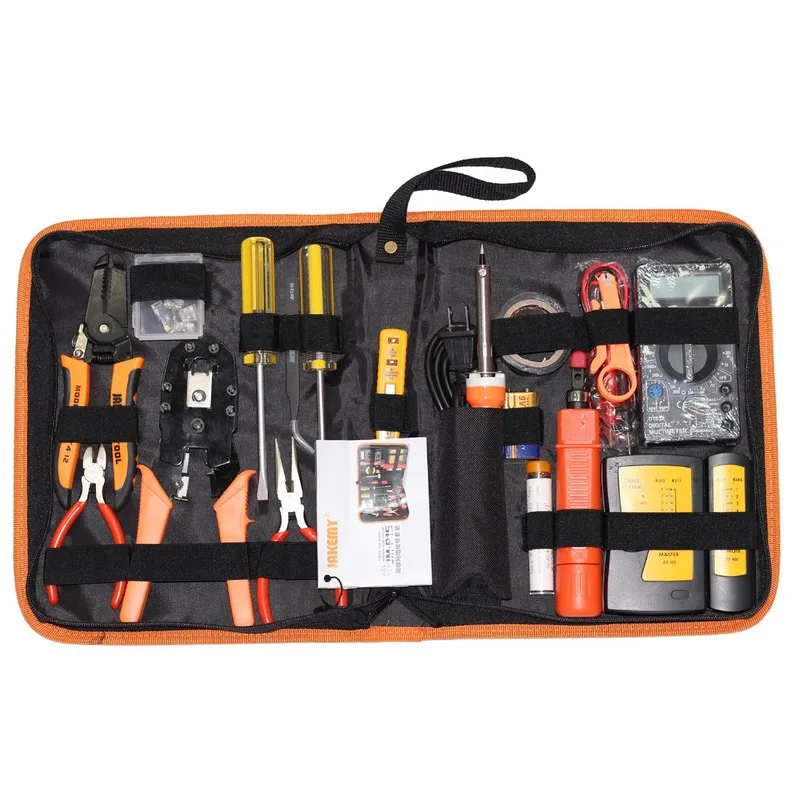 

17 in 1 Network Repair Tool screwdriver Set Computer Tool Kit hand tool set Electric pen Soldering Iron Kit Net clamp plier