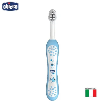 

Toothbrush Chicco supplier handle, 6 months +, blue color, 320617012