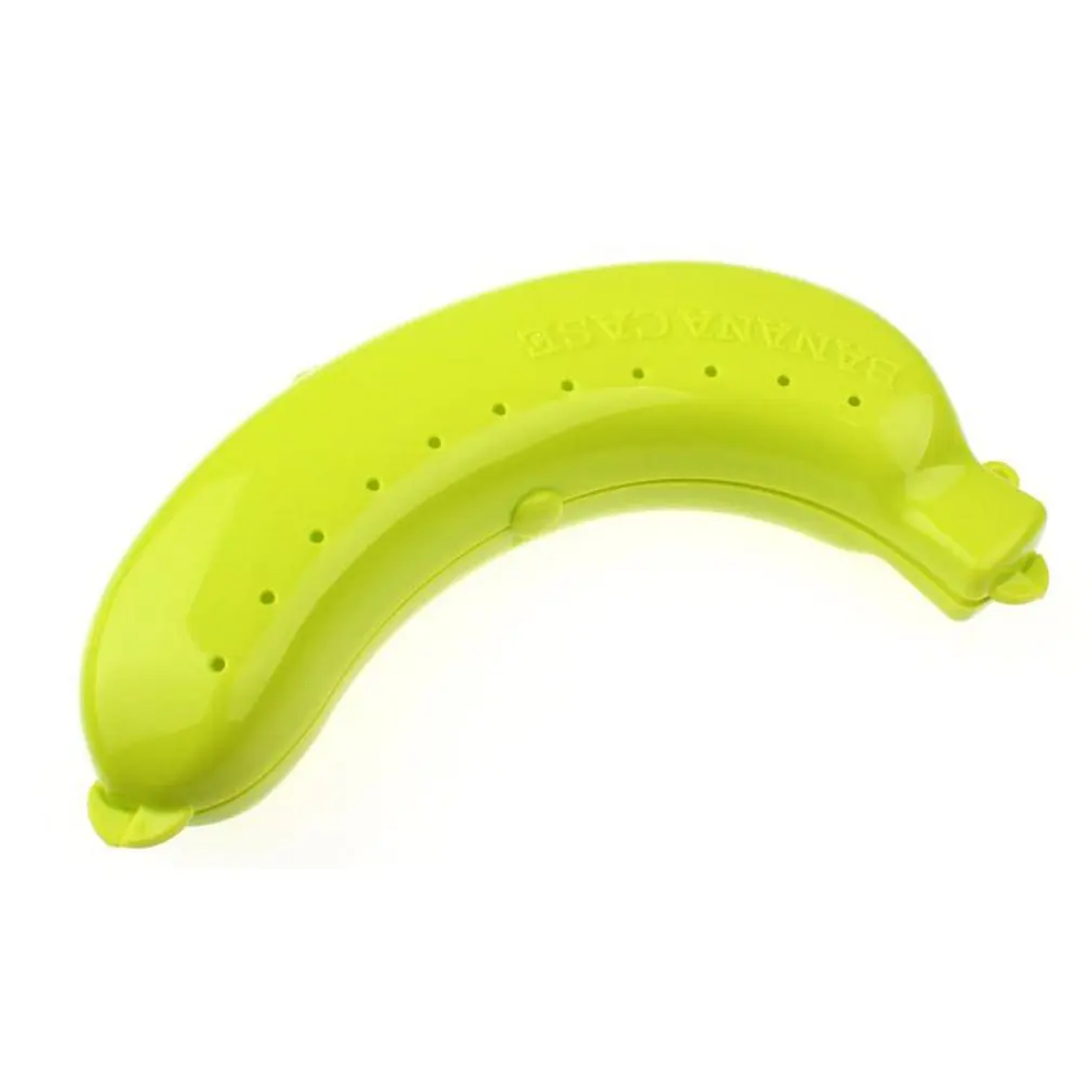 

Portable Banana Protective Box Fruit Holder Universal Banana Case Lunch Container Storage Box For Kids