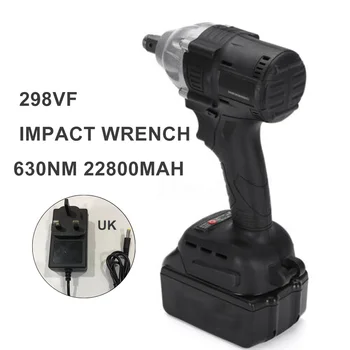 

30000RPM 630NM Electric Cordless Impact Wrench Drill Socket W/ LED Light & Battery US/UK/AU/EU Power Tools electric tools torque