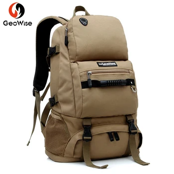 

Frame hiking backpacks Climbing Outdoor Bags 80L Nylon External Unisex Travel waterproof man women Camping Trekking backpack