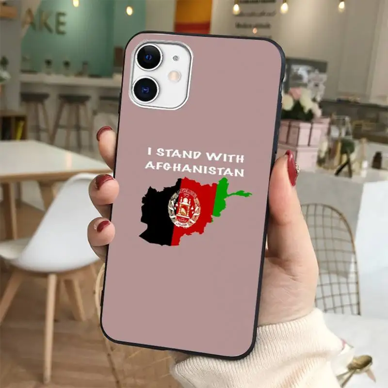 case for iphone se Yinuoda Afghan Afghanistan Flag Phone Case for iPhone 11 12 13 mini pro XS MAX 8 7 6 6S Plus X 5S SE 2020 XR cover cute iphone se cases