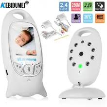 Monitor de vídeo inalámbrico VB601 para bebé, cámara de seguridad con batería recargable, pantalla de 2 pulgadas, monitoreo de temperatura, Audio bidireccional