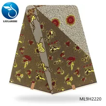 BEAUTIFICAL нигерийский воск Гарантированная ткань для платья принты хлопок Анкара воск tissu ML9H2208-25
